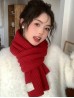Warm Knitted Wool Soft Scarf 